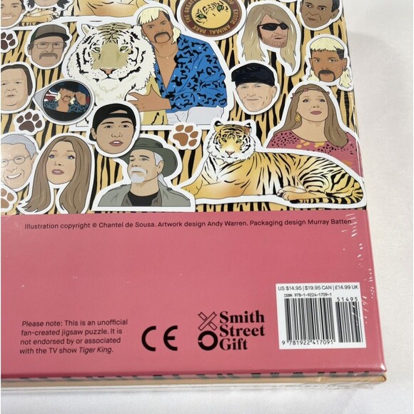 Netflix Tiger King Jigsaw Puzzle New Sealed 500 Piece Special Limited Edition - Picture 10 of 10